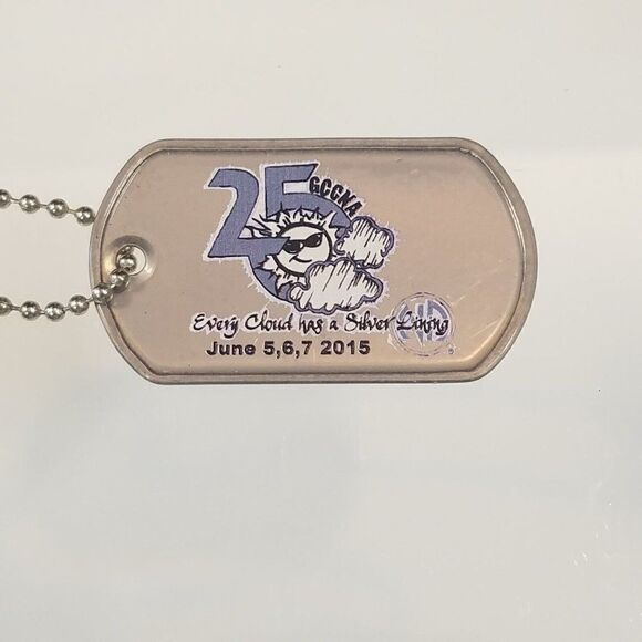 Narcotics Anonymous GCCNA Aluminum Dog Tag June 2015 - Picture 3 of 6